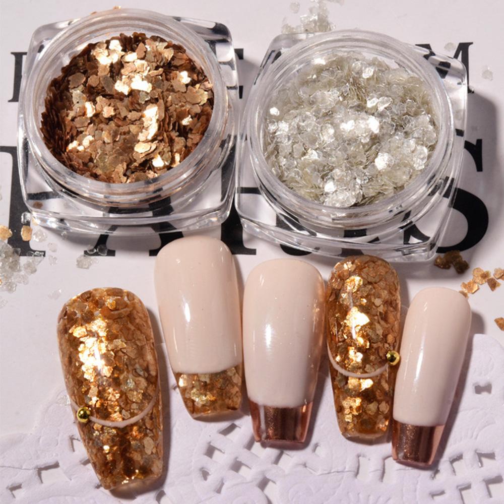 Kim Tuyến 3D Siêu Mỏng Lấp Lánh Ánh Laze Trang Trí Móng Nghệ Thuật