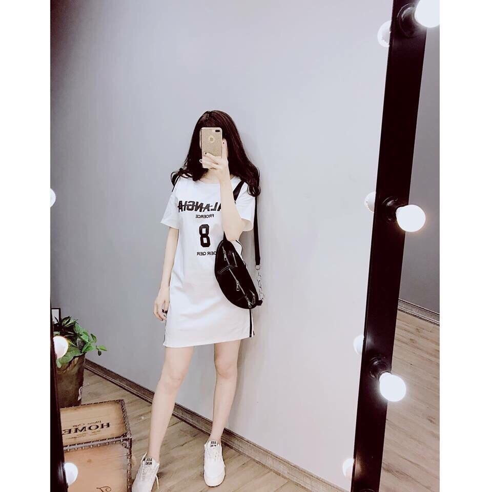 Váy cotton dáng suông siêu đẹp - MuaZii