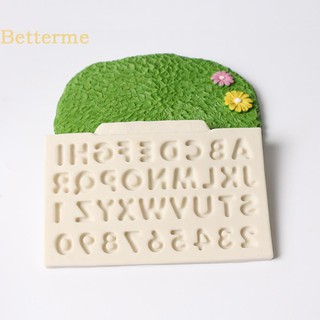 ◆ DIY Letters Silicone Fondant Cake Mold Baking Decor Moulds Tools