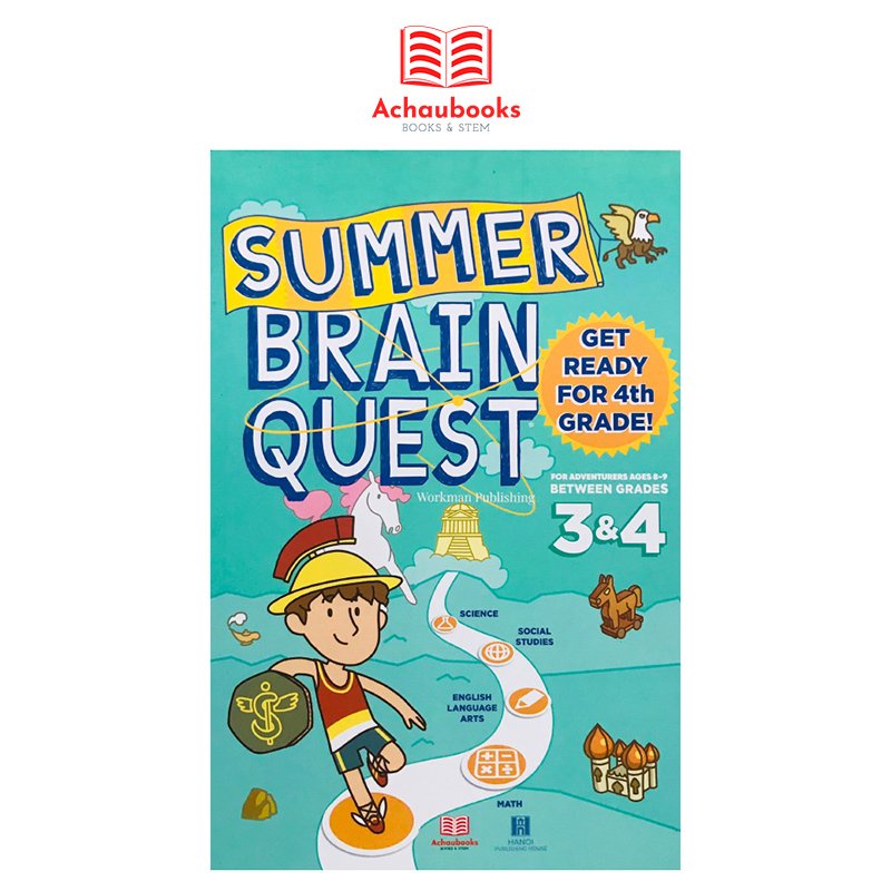 Sách - summer brain quest grade 3&4
