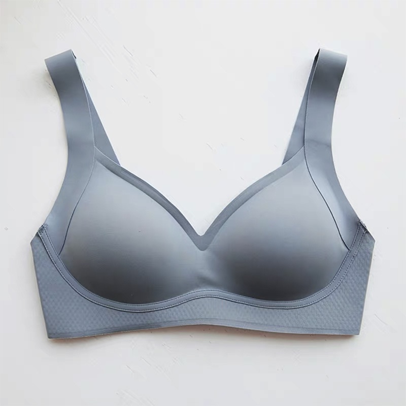 Áo Ngực Thể Thao Không Đường May Chất Liệu Latex Mềm Mại Thoải Mái