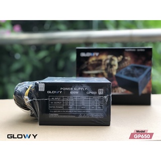Nguồn Máy Tính Chính hãng Glowy 650W - Nguồn  Bảo hành 12 tháng!!!