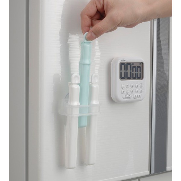 Set 3 kẹp miệng túi cỡ L (kèm giá đựng)