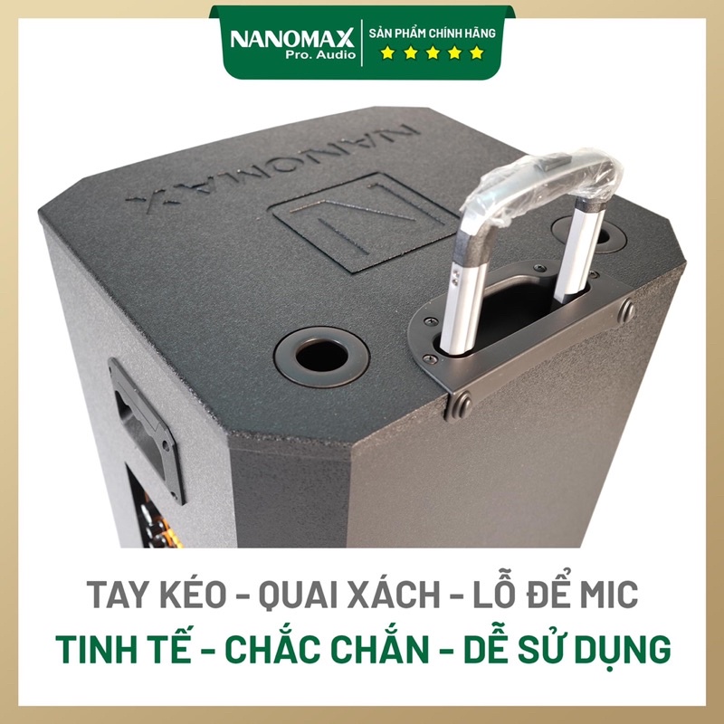 Loa karaoke di động chính hãng Nanomax SK-1801