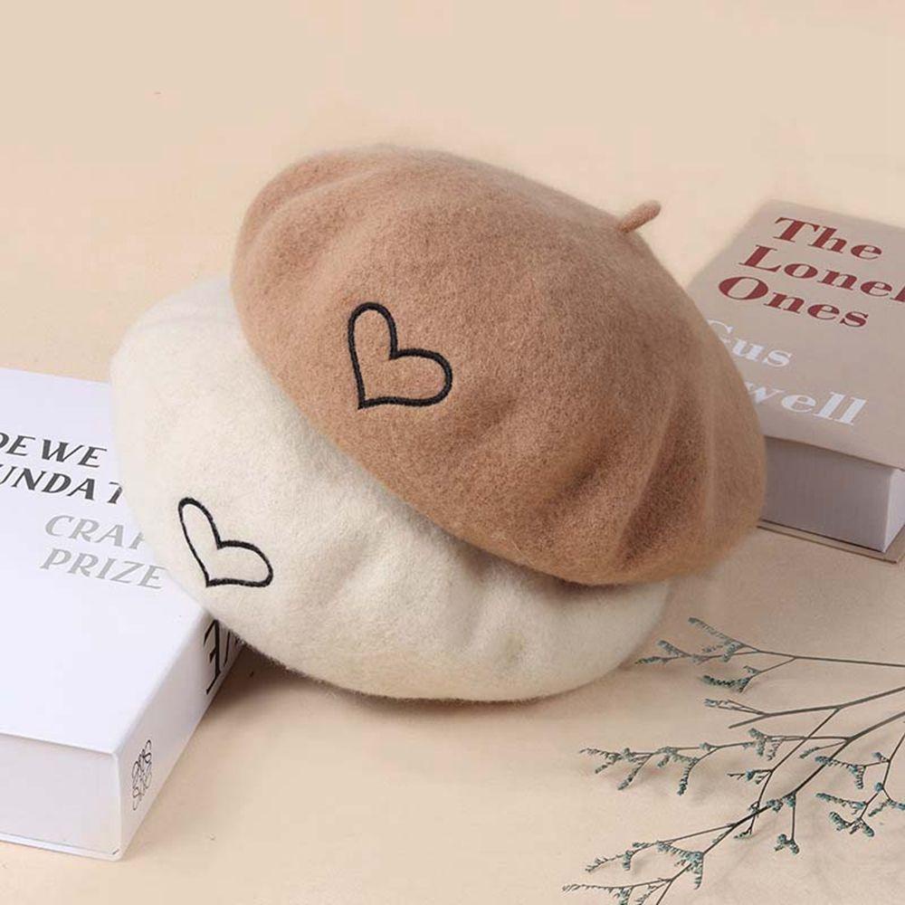 Mũ Beret Len Phong Cách Thời Trang Thu Đông Anh Quốc Dành Cho Nữ