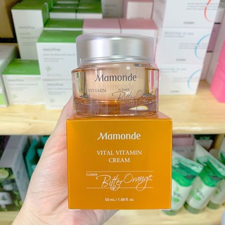 Kem Dưỡng Trắng Mờ Thâm Mamonde Vital Vitamin Cream