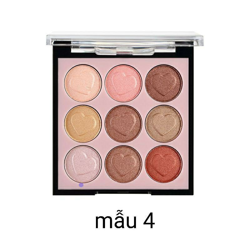 [HÀNG NỘI ĐỊA TRUNG] Phấn mắt 9 ô hình trái tim chính hãng LAMEILA | BigBuy360 - bigbuy360.vn