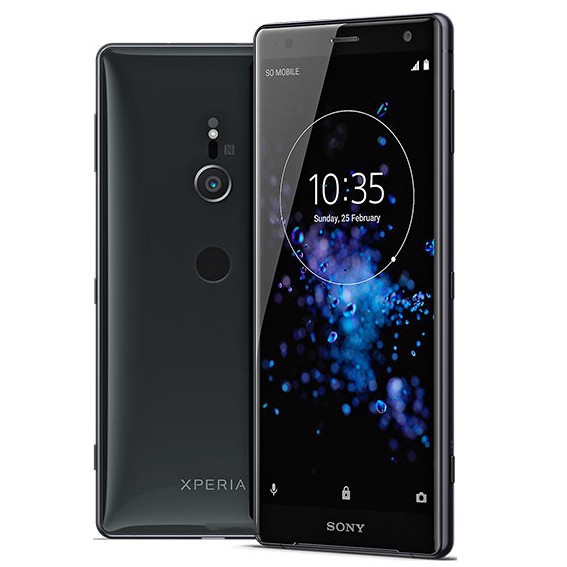 Kính Cường Lực Cong Viền Cho Sony Xz2 / Xz2 Compact