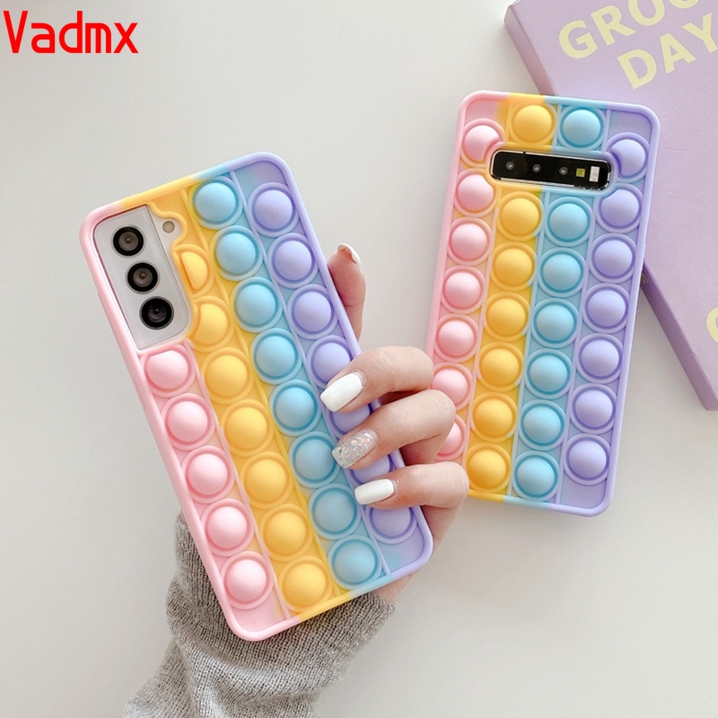 Ốp điện thoại giảm căng thẳng Samsung Galaxy A02S A02 A01 A72 A52 A32 A51 A71 A31 4g 5g A15 A15S A12 A21 A11 A10E