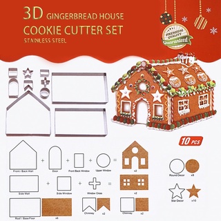 Set cutter 3D chủ đề giáng sinh