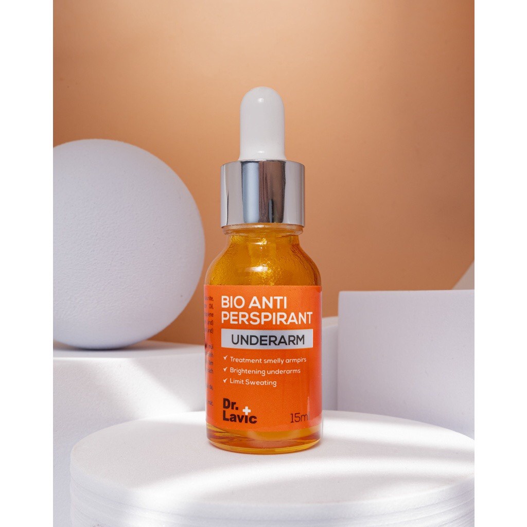 Serum hôi nách Dr.Lavic Bio Anti Perspirant Underarm khử mùi hôi nách hôi chân công nghệ USA 15ml DR932