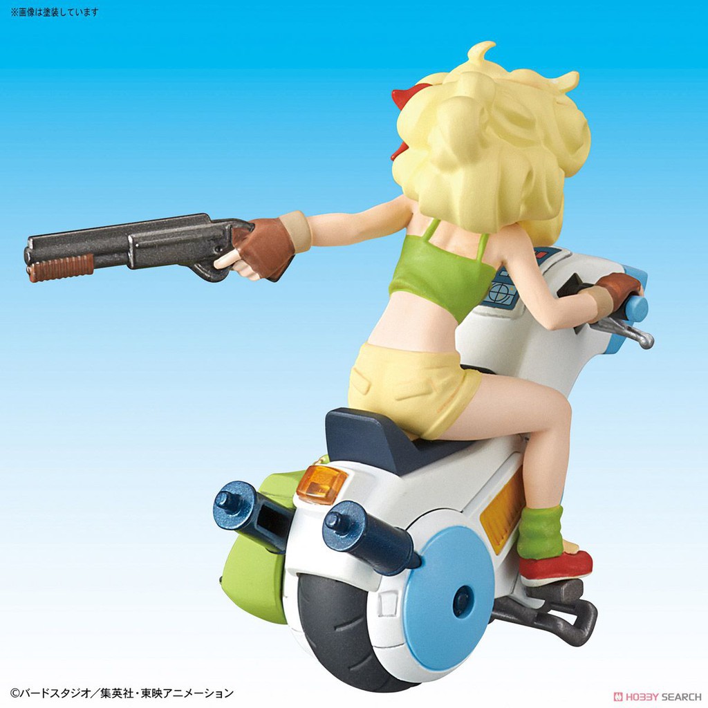 Mô hình lắp ráp Lunch`s One Wheel Bike  Bandai Mecha Collection Dragon Ball