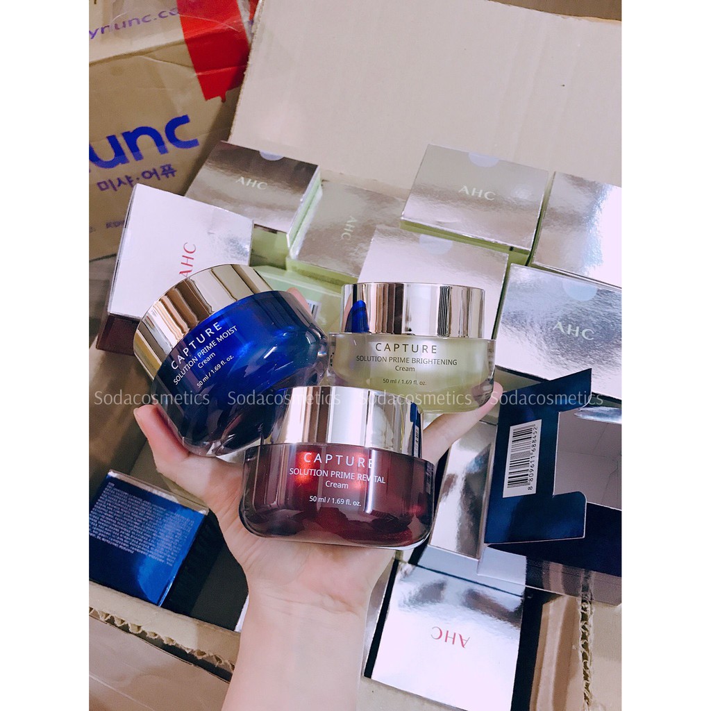 Kem Dưỡng AHC CAPTURE SOLUTION MAX CREAM