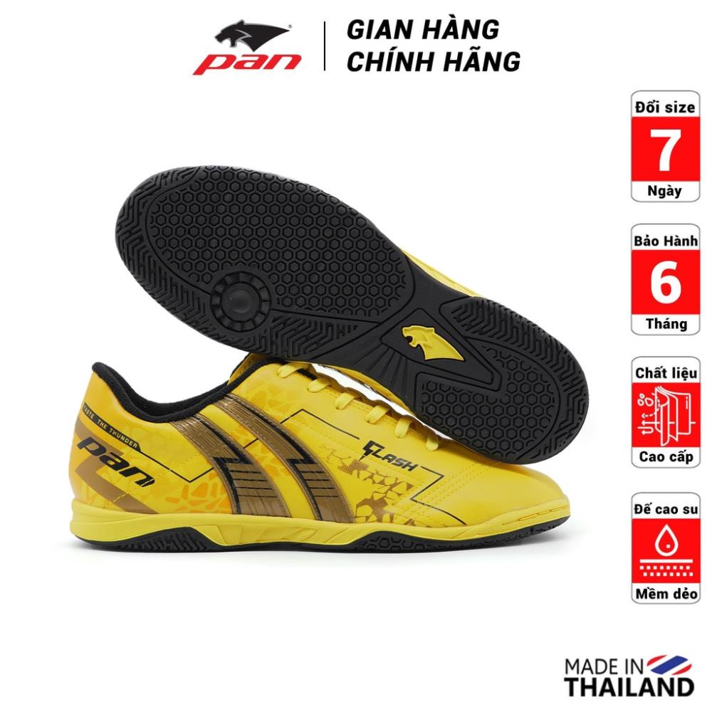 Giày đá bóng đế bằng sân futsal Pan Thailand Flash IC 🚗