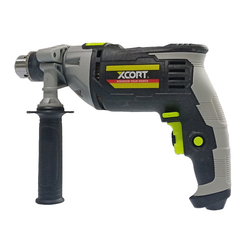 Máy khoan cầm tay khoan điện XCORT 1000W Model XJZ08-13 Đầu cặp 1.5-13mm Khoan thường và khoan búa