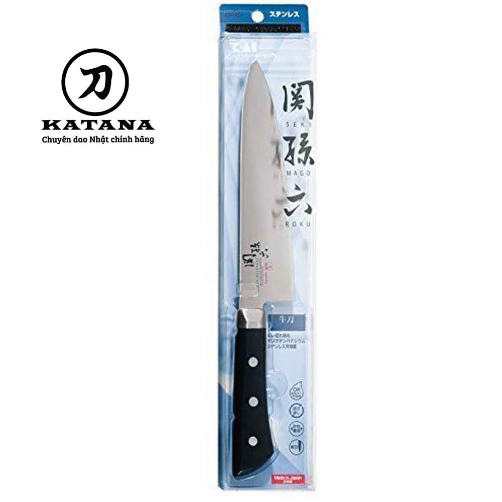 Dao bếp Nhật cao cấp KAI Honoka Chef AB5430 (180mm)