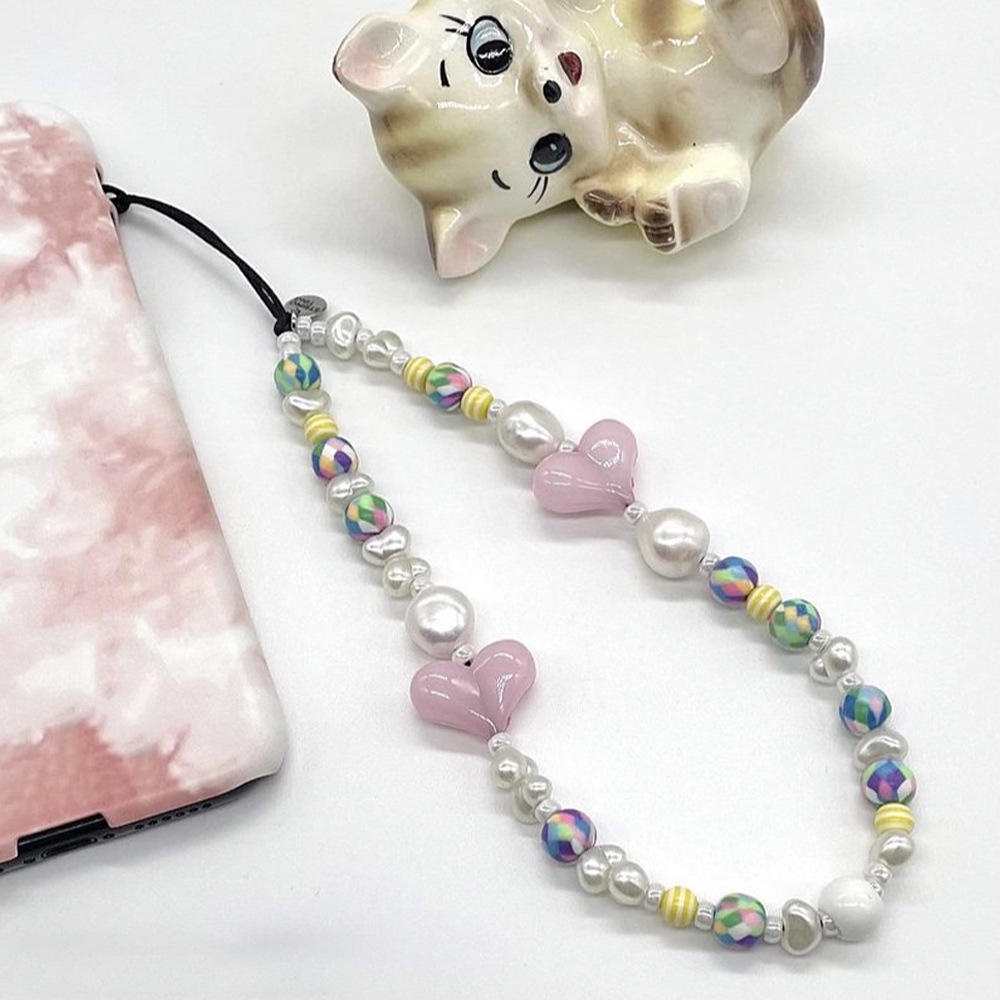 Dây Đeo Điện Thoại Chuỗi Hạt Nhiều Màu Phong Cách Bohemia Thời Trang Mùa Hè Cho Nữ