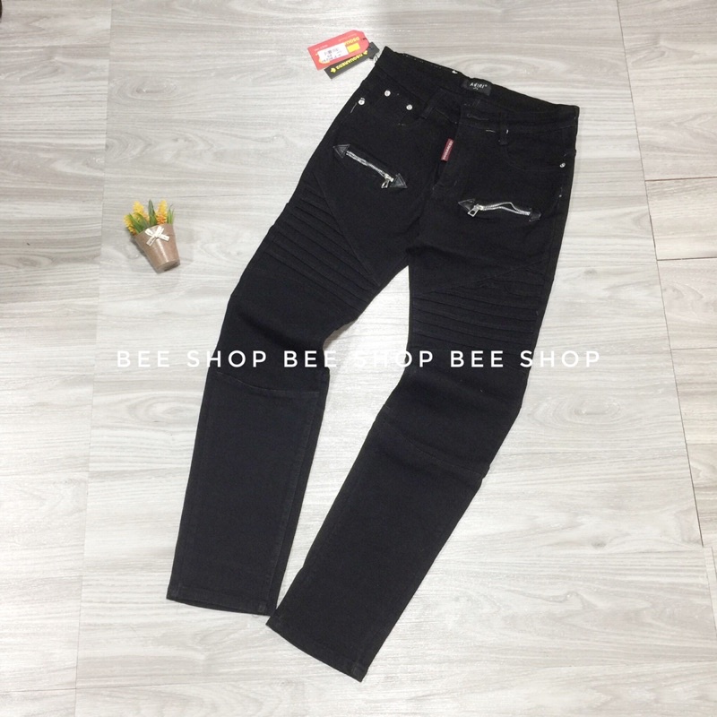 Quần bò nam Dsq hai khoá - Quần jean nam - Quần bò ống côn - Bee Shop | BigBuy360 - bigbuy360.vn