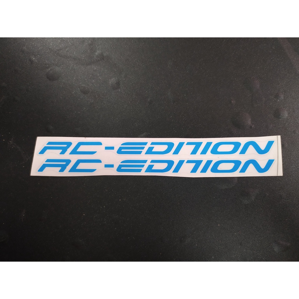 Tem Dán Phuộc RC EDITION Nhiều Màu Chọn Lựa