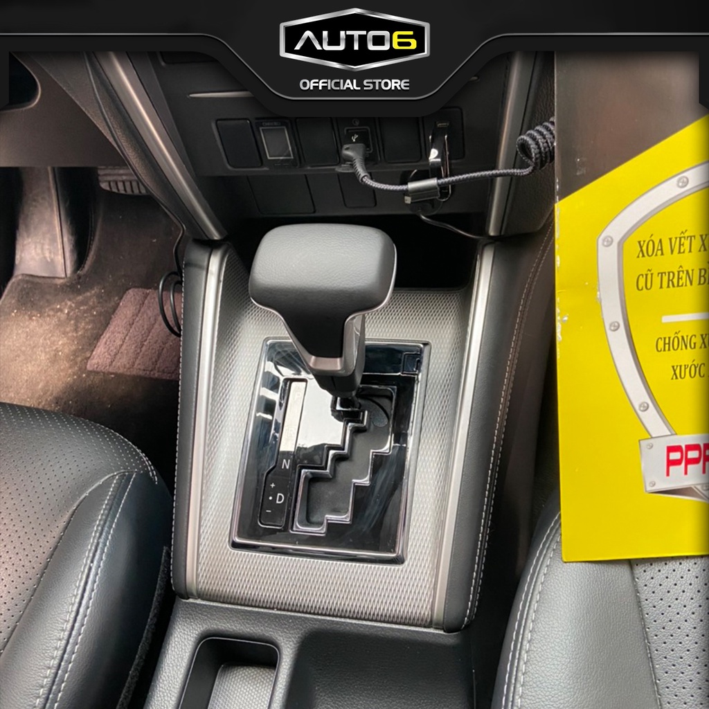 Bộ 4 chi tiết Film PPF trong suốt dán xe MITSUBISHI TRITON 2019-2023 chống xước bảo vệ nội thất ô tô - AUTO6