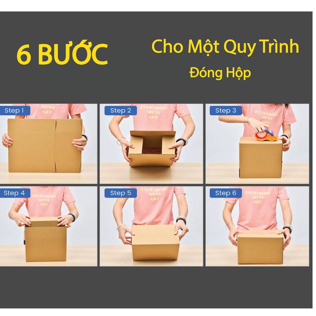 40x30x30 Combo 10 hộp carton giá rẻ đóng hàng mỹ phẩm, giày dép, quần áo, phụ kiện Hà Nội