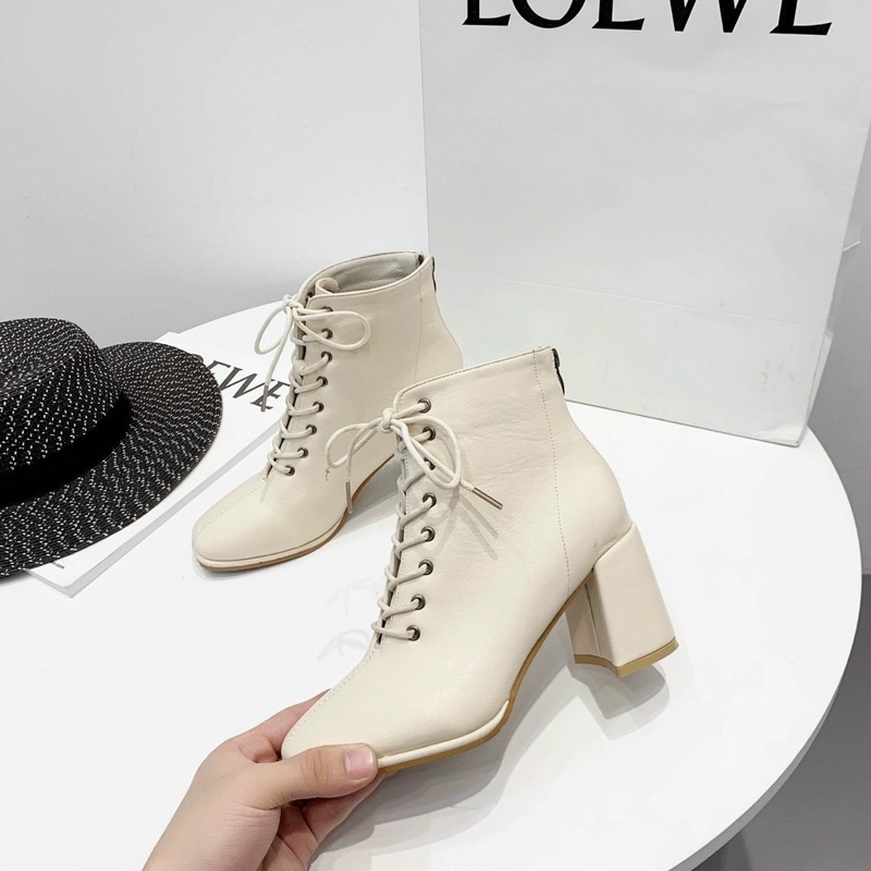 Giày Bốt Đế Vuông Nhiều Dây Thời Trang Trẻ Trung | BigBuy360 - bigbuy360.vn