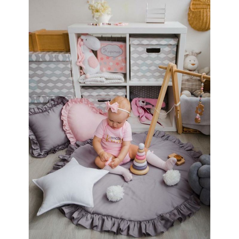 Có ảnh &amp; video thậtThảm chơi cho bé|Thảm ngủ cho bé|Đường kính 150cm|100%cotton an toàn hơn thảm nhựa