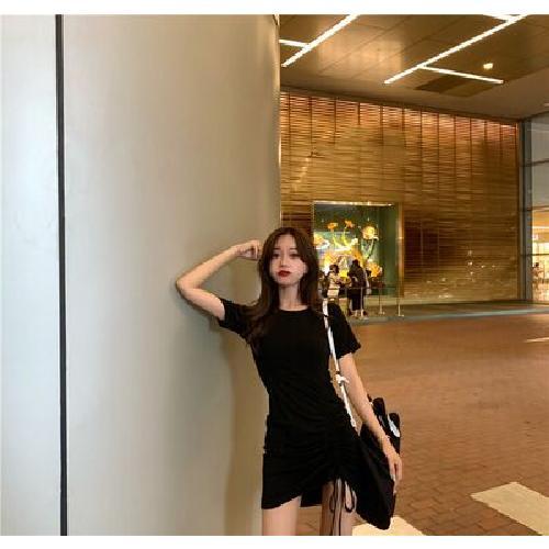 Đầm Dây Nữ Cộc Tay Bó Sát Quyến Rũ | BigBuy360 - bigbuy360.vn