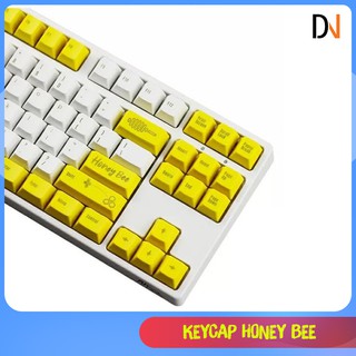 Keycaps HONEY BEE - PBT - Cherry profile + Tặng kèm Keypuller