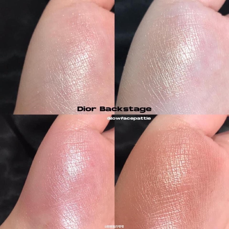 Bảng phấn bắt sáng 4 ô Dior Backstage Glow Face Palette - 001 Universal