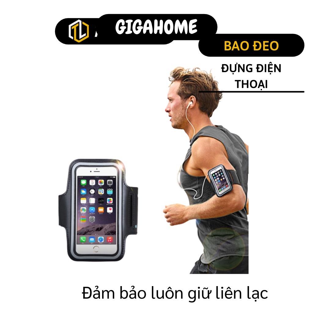 Túi Đựng Điện Thoại Chạy Bộ GIGAHOME Bao Đeo Tay Điện Thoại Tập Thể Dục Chắc Chắn 5473