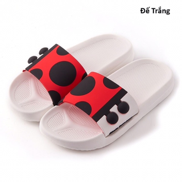 Dép Unisex Họa Tiết Con Bọ , Cực Xinh