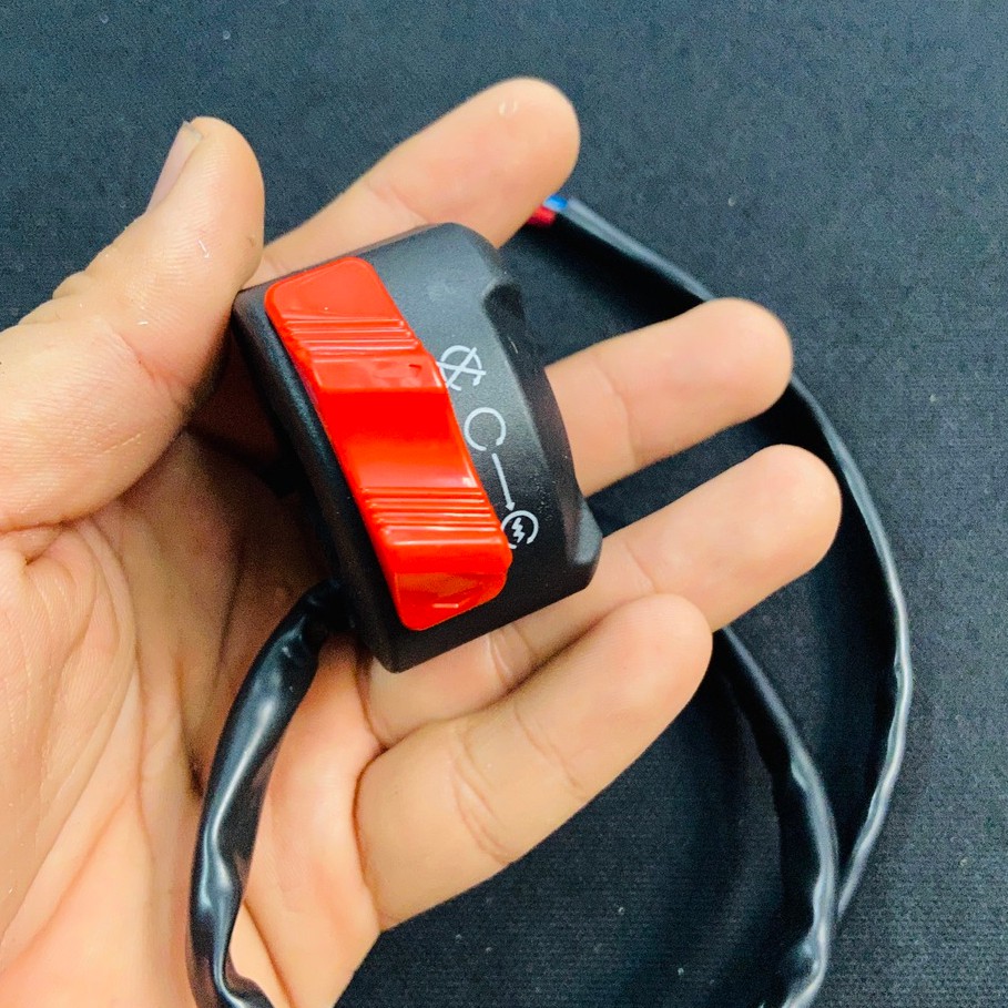 CÙM CÔNG TẮC TFX 3 CHỨC NĂNG ON-OFF ĐÈ MÁY
