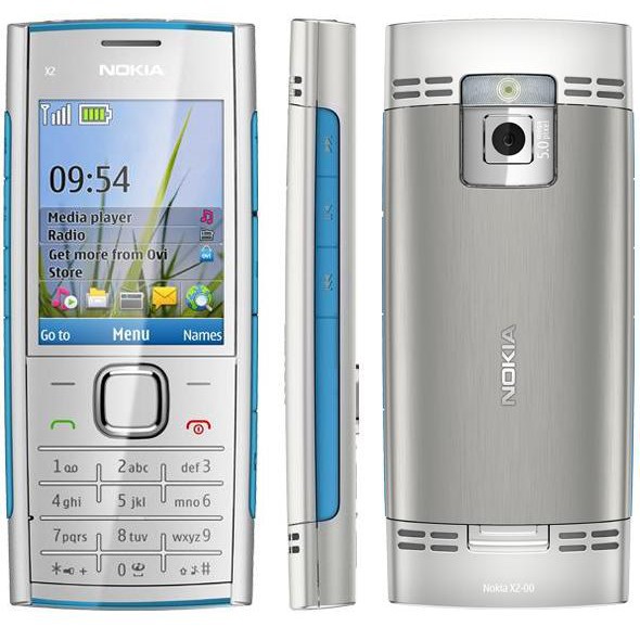 ĐIỆN THOẠI PHỔ THÔNG NOKIA X2-00, CÓ TIẾNG VIỆT, KÈM PIN SẠC