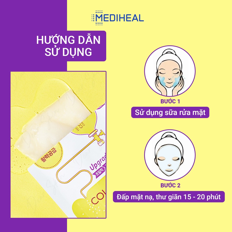 Mặt Nạ Collagen Ngăn Ngừa Lão Hóa Da Mediheal Collagen Impact Essential Mask EX 24ml [K3]