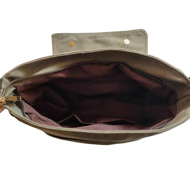 Túi Đeo Chéo Vải Canvas Hình Totoro / My Neighbor Totoro Mẫu Mới