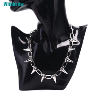 ROCK Vòng Cổ Choker Đinh Tán Phong Cách Punk Rock Cá Tính