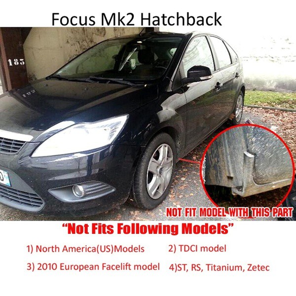 Phụ tùng chắn bùn trước sau chuyên dụng cho Ford Focus 2 Mk2 Mk2.5 Saaloon Sedan 2005-2011
