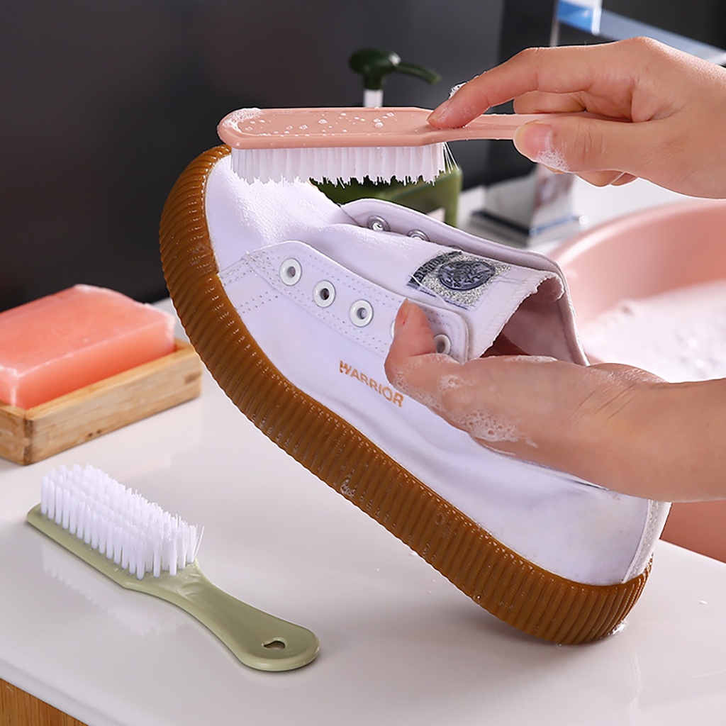 Bàn Chải Dẹp Vệ Sinh Bồn Rửa Mặt Lavabo Tường Gạch Nhà Tắm (giao màu ngẫu nhiên)