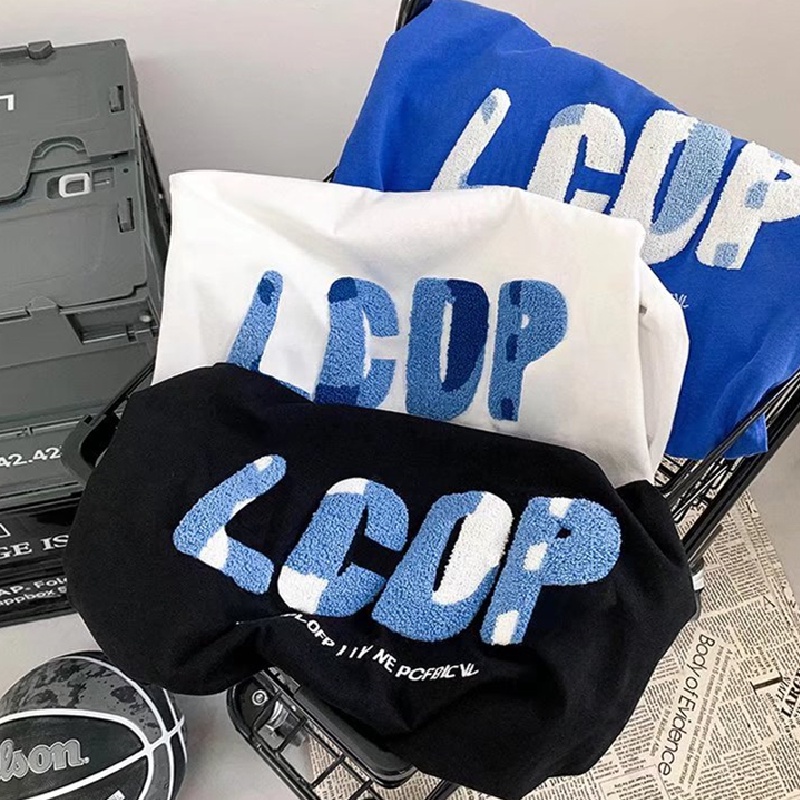 Áo Thun Tay Ngắn Dáng Rộng In Chữ Phong Cách Nhật Bản Thời Trang Mùa Hè Cho Nam Size M-5XL