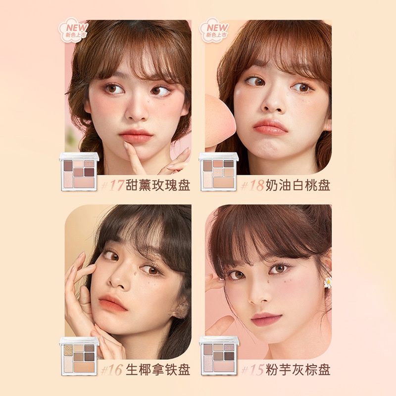 Judydoll Bảng Phấn Mắt Judydoll Orange Duo Tangram Vui Nhộn Màu Sắc