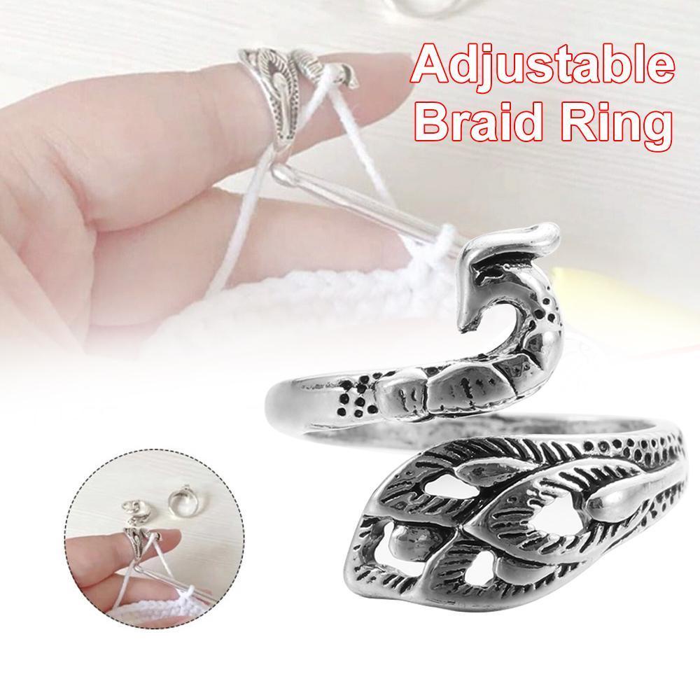 Borag 1 Vòng Tròn Đan Len Bằng Thép Không Gỉ Mới