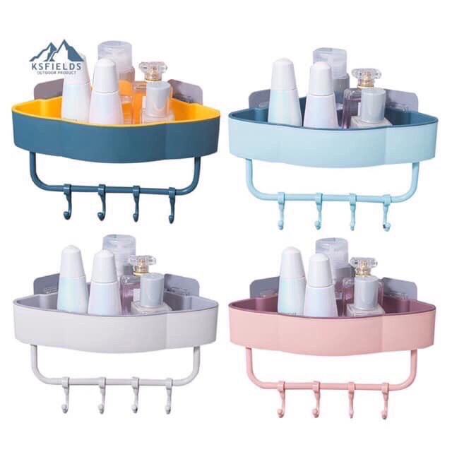 Kệ Góc Nhà Tắm - Nhà Bếp Chất Liêu Nhựa Cao Cấp