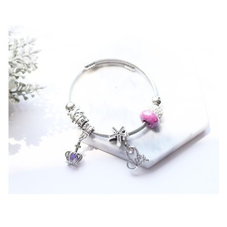 Vòng tay Charm vương miện