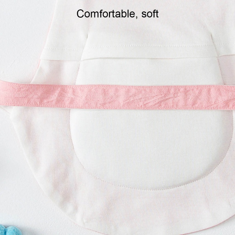 Đai Quấn Bụng Chất Liệu Cotton Dày Dặn Thêu Họa Tiết Xinh Xắn Thời Trang Thu Đông Cho Bé