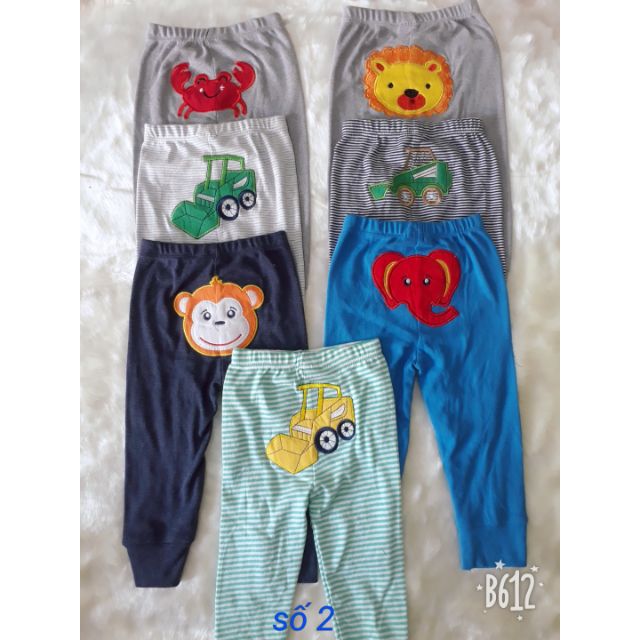 Set quần mông thú Carters
