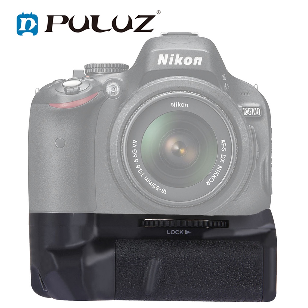 PULUZ Khay Đựng Pin Máy Ảnh Nikon D5200 / D5300 Dc S14