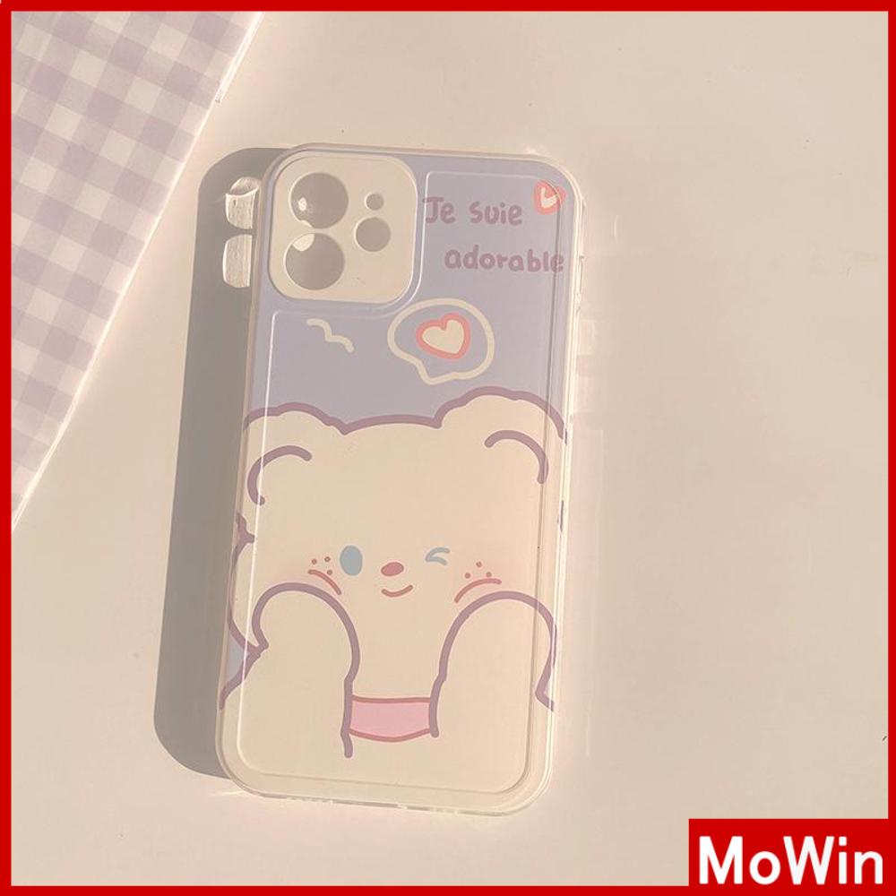 Ốp Điện Thoại Silicon Trong Suốt Viền Vuông Chống Sốc Cho iPhone 13 Pro Max iPhone 12 Pro Max iPhone 11 iPhone 7 Plus