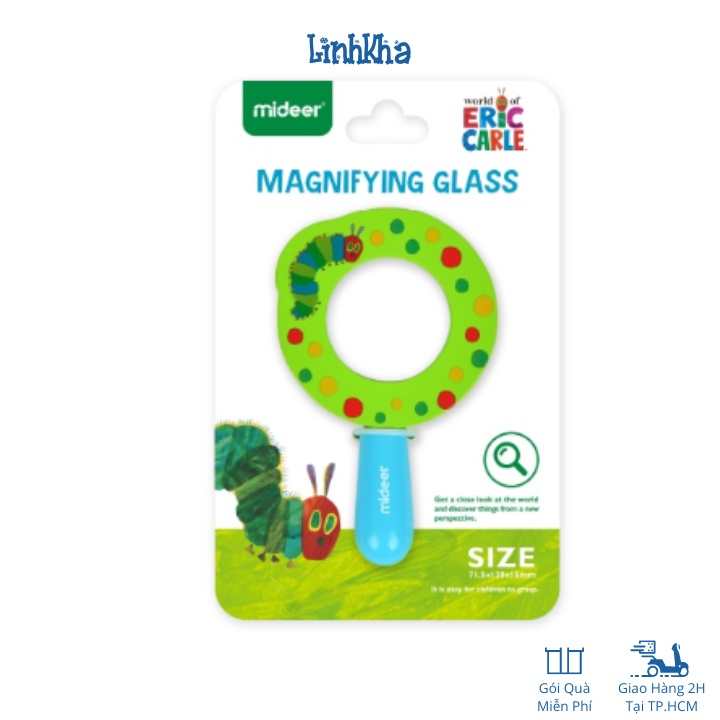 Kính lúp Khám phá thế giới - Mideer X Eric Carle Kids Magnifying Glass