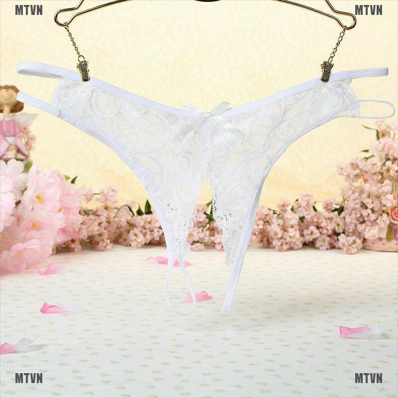 Quần lót không đáy phối ren hoa quyến rũ dành cho nữ | BigBuy360 - bigbuy360.vn